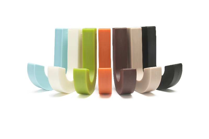 gancio appendiabiti in silicone morbido